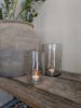 Picture of Windlicht bubbelglas hoog L