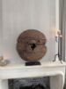 Picture of Oud houten wiel op statief XL